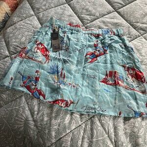 Double D Ranchwear over-the-moon cowgirl skort. NWT Sz L